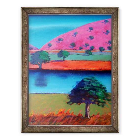 Tablou inramat - Paul Powis - Pink Hill 2 - - Roveli