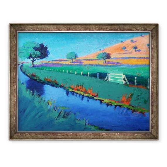 Tablou inramat - Paul Powis - River Teme - - Roveli