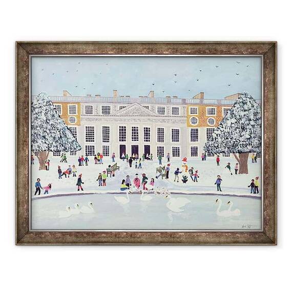 Tablou inramat - Judy Joel - Palatul Hampton Court - - Roveli
