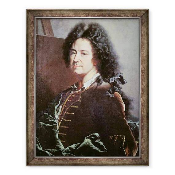 Tablou inramat - Hyacinthe Francois Rigaud - Autoportret - - Roveli