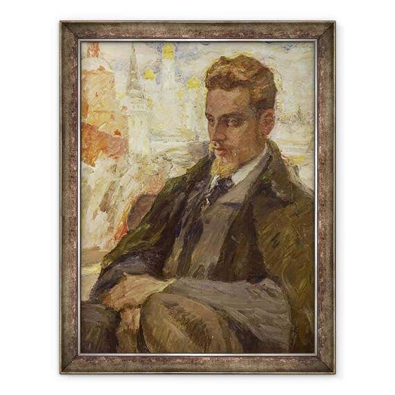 Tablou inramat - Leonid Osipovic Pasternak - Rilke in Moscova - - Roveli