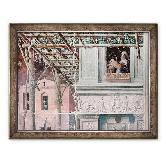 Tablou inramat - Andrea Mantegna - Martiriul Sfantului Christopher - - Roveli
