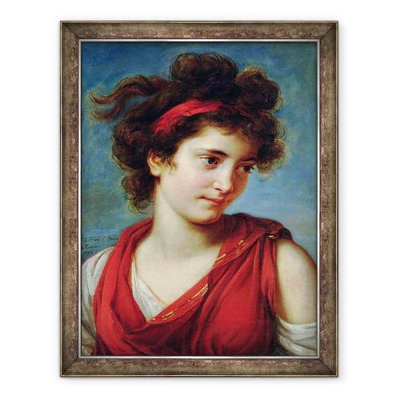Tablou inramat - Elisabeth Louise Vigee-Lebrun - Portret De Maguerite Porporati - - Roveli