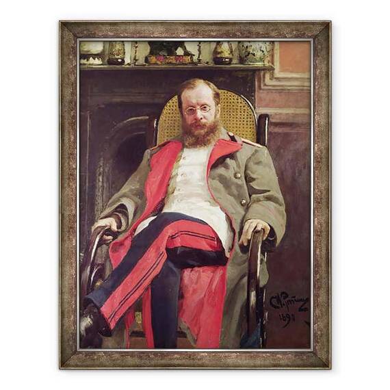 Tablou inramat - Ilya Efimovich Repin - Portret De Cesar Cui - - Roveli
