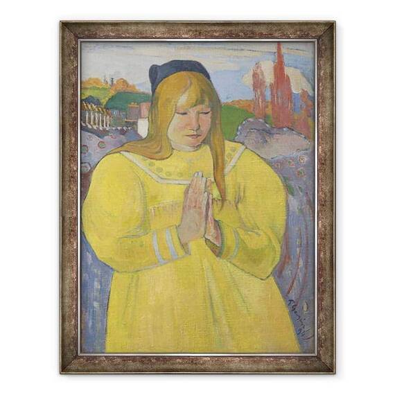 Tablou inramat - Paul Gauguin - Tanara crestina - - Roveli