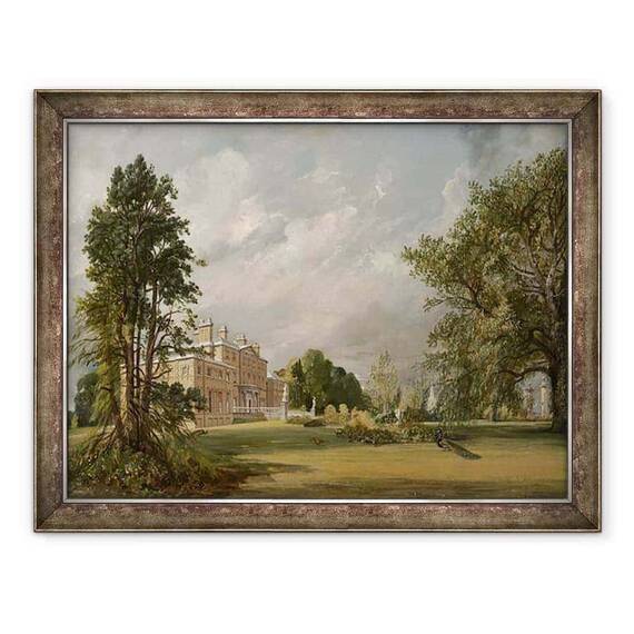 Tablou inramat - John Constable - Sala Malvern - - Roveli