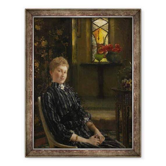 Tablou inramat - Lawrence Alma-Tadema - Portretul doamnei Ralph Sneyd - - Roveli
