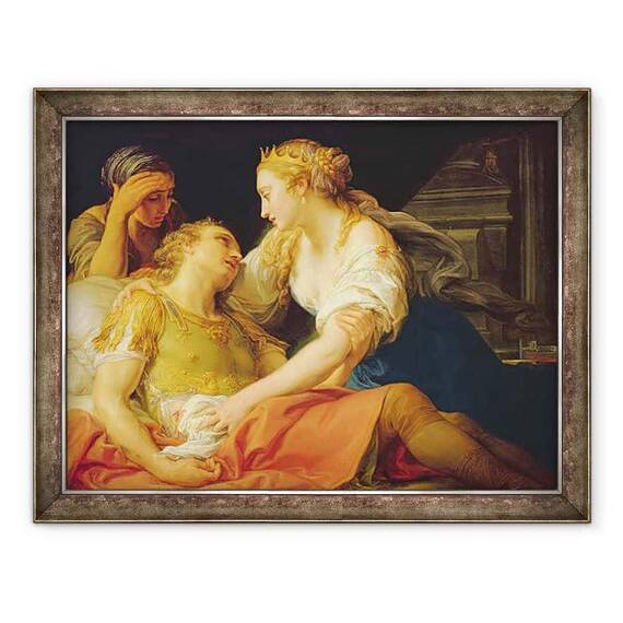 Tablou inramat - Pompeo Girolamo Batoni - Moartea lui Marc Anthony - - Roveli