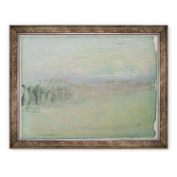 Tablou inramat - Joseph Mallord William Turner - Scena de coasta. c.1830 - - Roveli