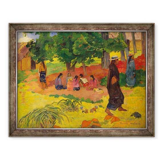 Tablou inramat - Paul Gauguin - Taperaa Mahana - - Roveli
