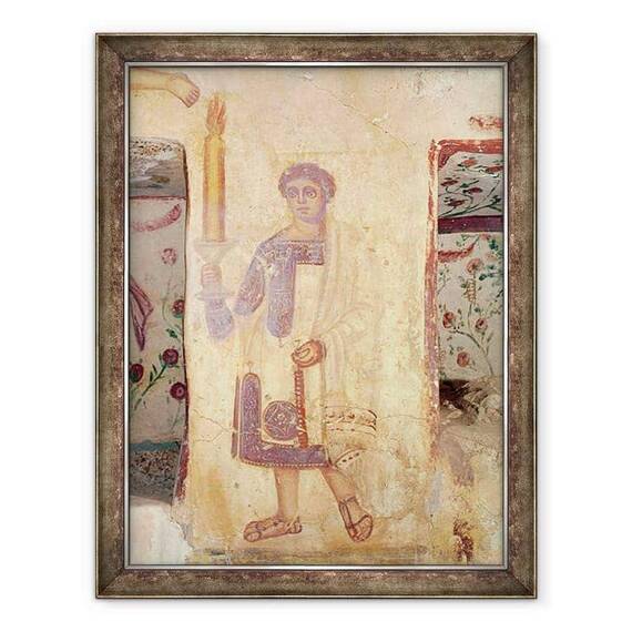 Tablou inramat - Roman - Purtator lanterna - - Roveli