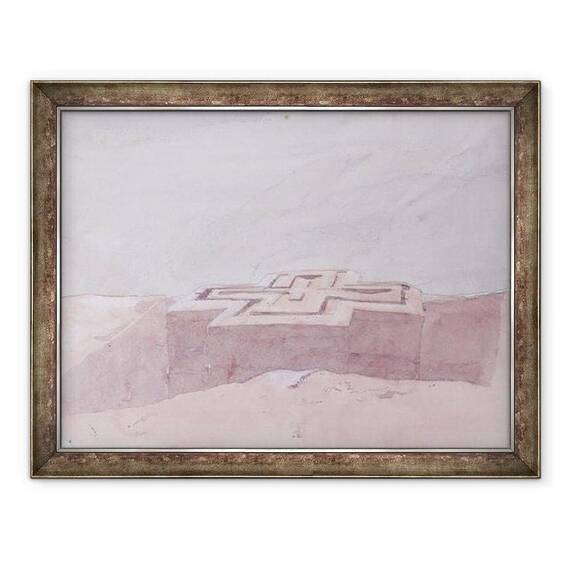 Tablou inramat - Charlie Millar - Sfantul Gheorghe - - Roveli