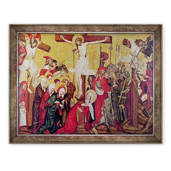 Tablou inramat - Master of Raigern - Altarpiece Rajhrad - - Roveli