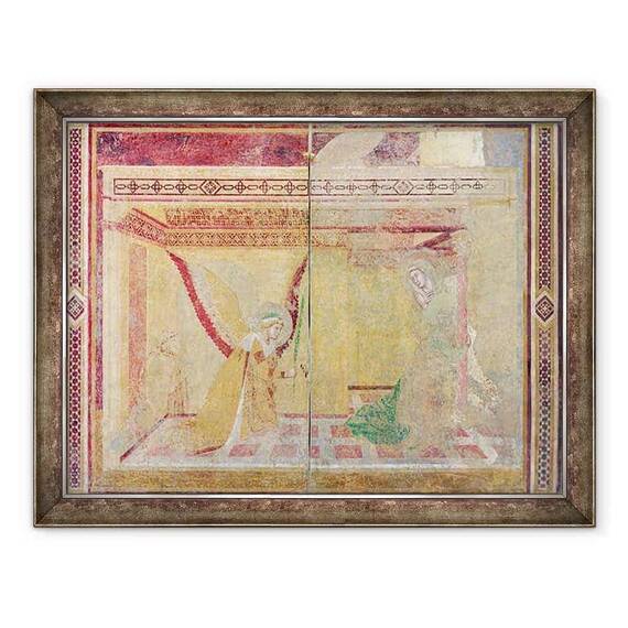 Tablou inramat - Ambrogio Lorenzetti - Buna Vestire - - Roveli