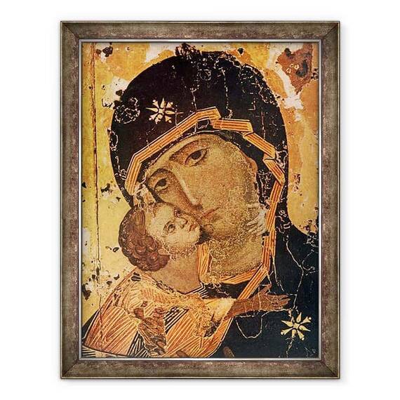 Tablou inramat - Scoala Rusa - Icon - - Roveli