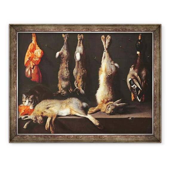 Tablou inramat - Jan Weenix - Natura moarta II - - Roveli