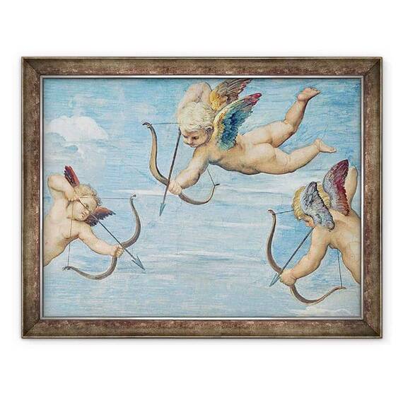 Tablou inramat - Raphael - Triumful Galatei II - - Roveli