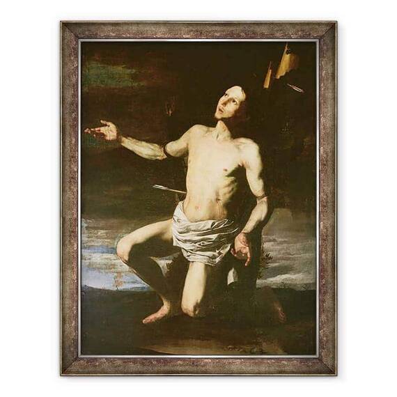 Tablou inramat - Jusepe de Ribera - St. Sebastian, - - Roveli