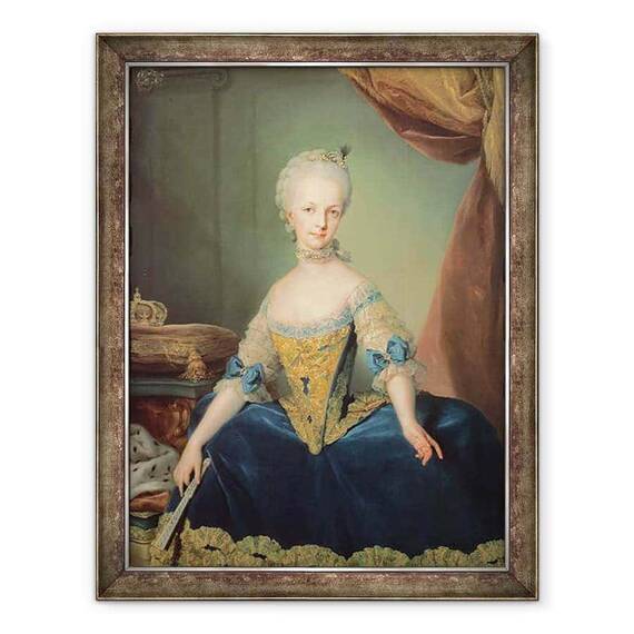 Tablou inramat - Anton Raphael Mengs - Maria Josepha de Austria - - Roveli