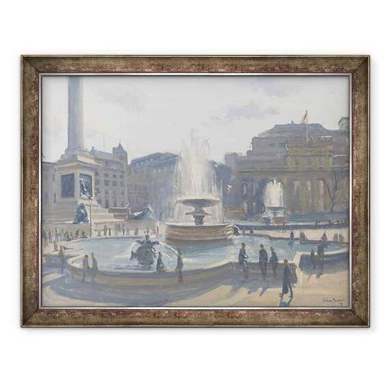 Tablou inramat - Julian Barrow - Trafalgar Square II - - Roveli