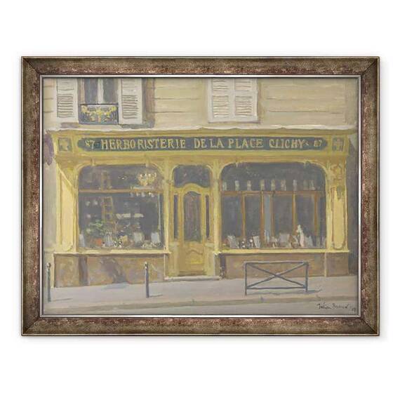 Tablou inramat - Julian Barrow - Herboristerie de la Place Clichy - - Roveli