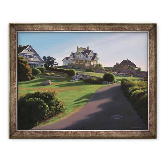 Tablou inramat - David Arsenault - Cape Ann dimineata - - Roveli