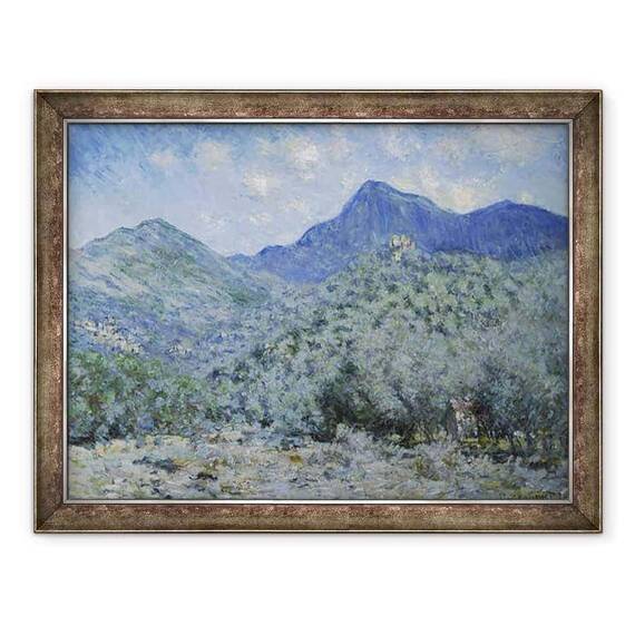 Tablou inramat - Claude Monet - Valle Buona, Near Bordighera - - Roveli