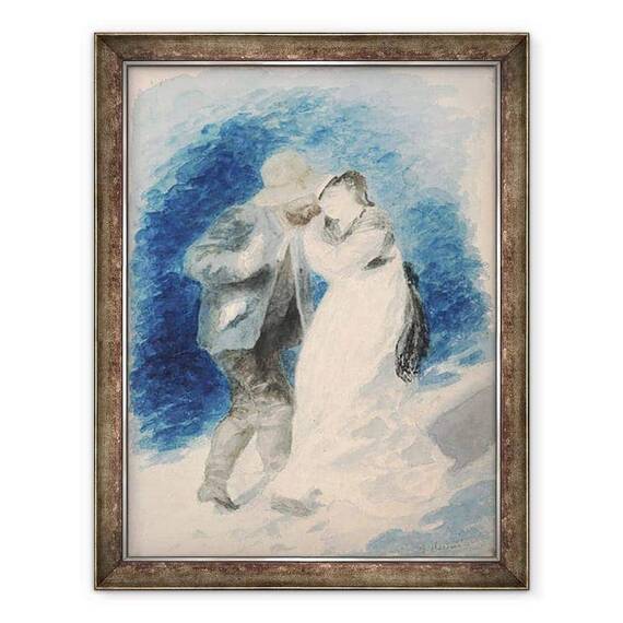 Tablou inramat - Pierre Auguste Renoir - M. Jules Le Coeur si dra. Clemence Trehot - - Roveli