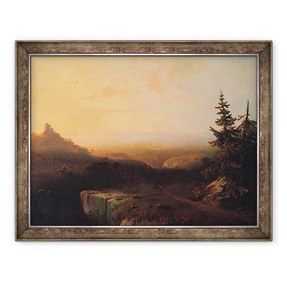 Tablou inramat - Thomas Moran - Scene de - - Roveli
