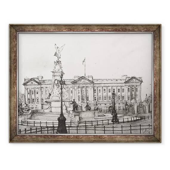Tablou inramat - Vincent Alexander Booth - Palatul Buckingham, Londra, 2006 - - Roveli