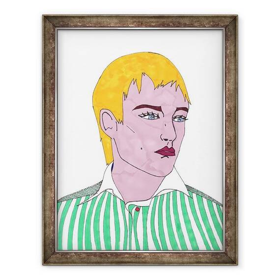 Tablou inramat - Daisy de Villeneuve - Tyler - - Roveli