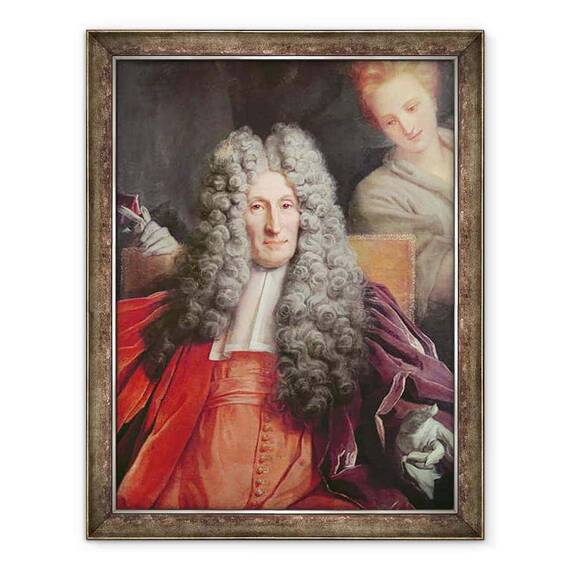 Tablou inramat - Nicolas de Largilliere - Portret De Charles Boucher dOrsay - - Roveli