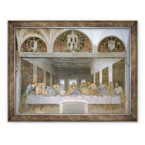 Tablou inramat - Leonardo da Vinci - Cina de Taina I - - Roveli