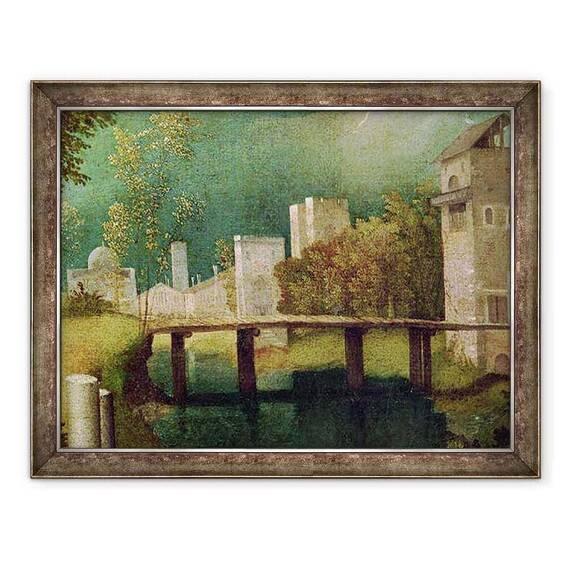 Tablou inramat - Giorgione - Peisaj urban - - Roveli