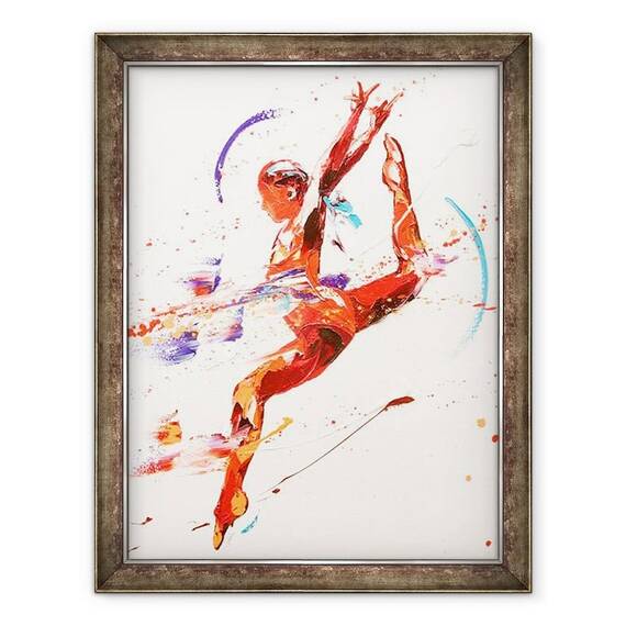Tablou inramat - Penny Warden - Gimnasta Doi - - Roveli