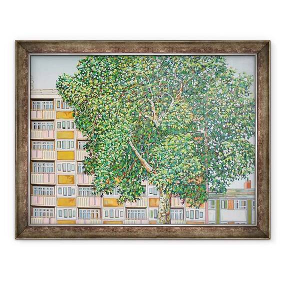 Tablou inramat - Noel Paine - Canning Town de vara - - Roveli