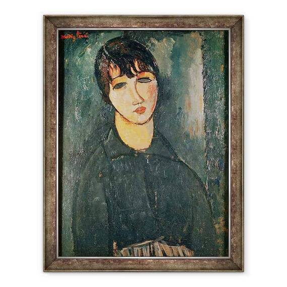 Tablou inramat - Amedeo Modigliani - Servitorul - - Roveli