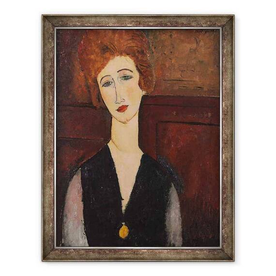 Tablou inramat - Amedeo Modigliani - Portretul unei femei - - Roveli