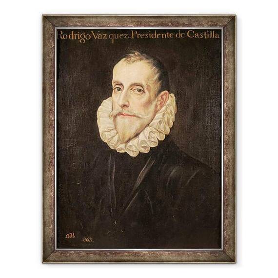 Tablou inramat - El Domenico Greco - Don Rodrigo Vázquez de Arce - - Roveli