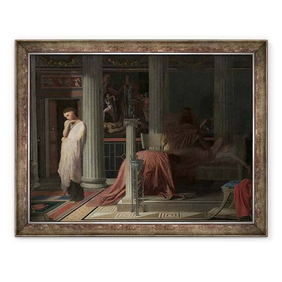 Tablou inramat - Jean Auguste Dominique Ingres - Antiochus si Stratonice - - Roveli