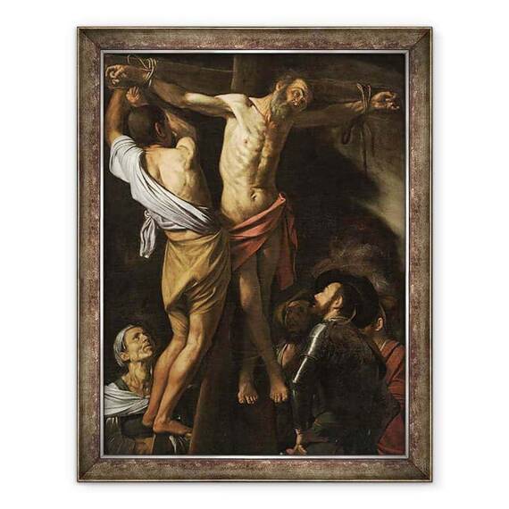 Tablou inramat - Michelangelo Merisi da Caravaggio - Rastignirea Sfantului Andrei - - Roveli