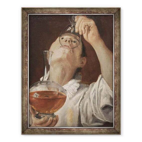 Tablou inramat - Annibale Carracci - Baut baiat - - Roveli