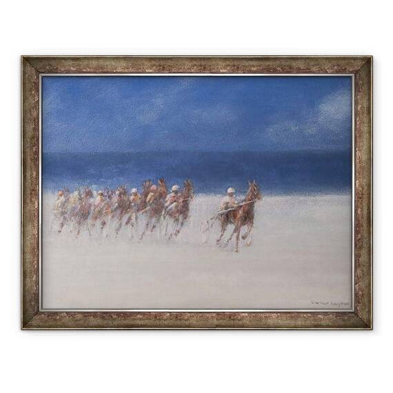 Tablou inramat - Lincoln Seligman - Curse de Trotting, Bretania - - Roveli