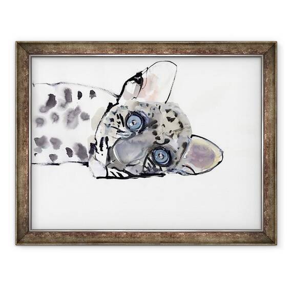 Tablou inramat - Mark Adlington - Leopard I - - Roveli