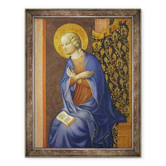 Tablou inramat - Tommaso Masolino da Panicale - Buna Vestire a Fecioarei - - Roveli