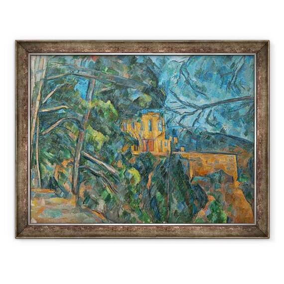 Tablou inramat - Paul Cezanne - Chateau Noir - - Roveli