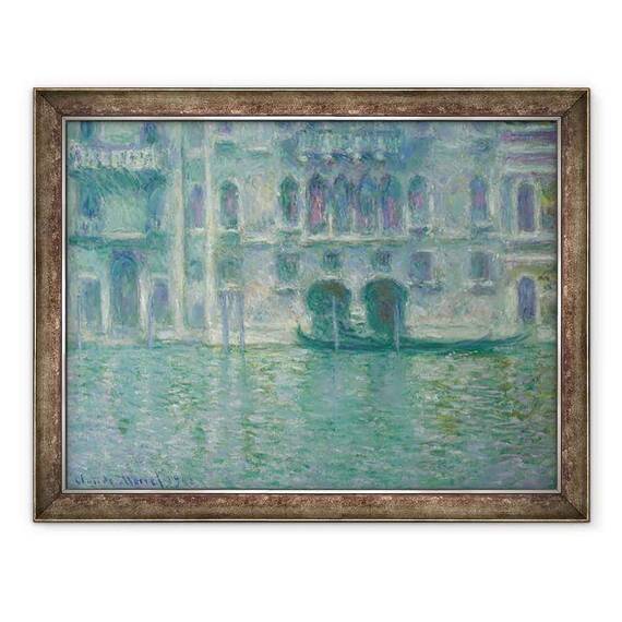 Tablou inramat - Claude Monet - Palazzo da Mula, Venetia - - Roveli