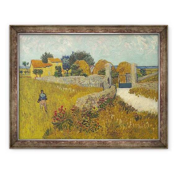 Tablou inramat - Vincent van Gogh - Ferma in Provence - - Roveli