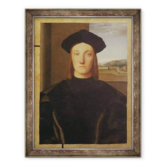 Tablou inramat - Raphael - Portret De Guidobaldo da Montefeltro - - Roveli