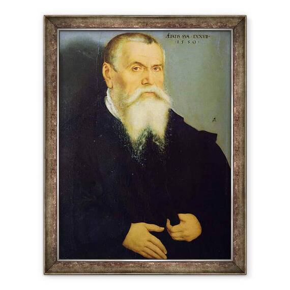 Tablou inramat - Lucas Cranach the Elder - Autoportret - - Roveli
